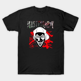 MASTERBOY - dance music 90s red graffiti T-Shirt